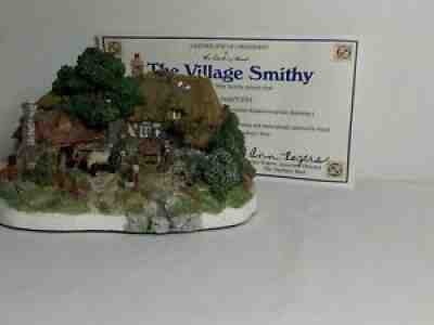 The Country Village Collection Jane Hart Danbury Mint 1994 The Village Smithy