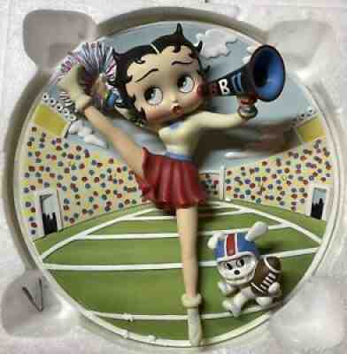 LOT of Seven (7) 3-Dimensional Betty Boop Collector Plates From The Danbury Mint
