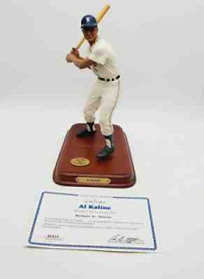 Danbury Mint Al Kaline Detroit Tigers HOF MLB With Certificate Ownership