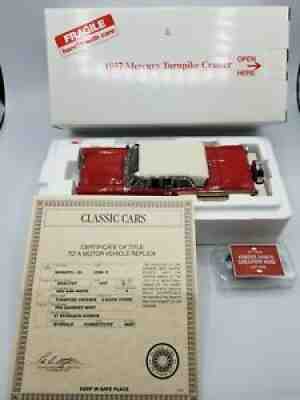 Danbury Mint 1957 Mercury Turnpike Cruiser 1/24 - Box, COA