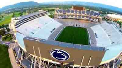 1990s Danbury Mint Penn State Beaver Stadium Replica LIONS VERY LARGE