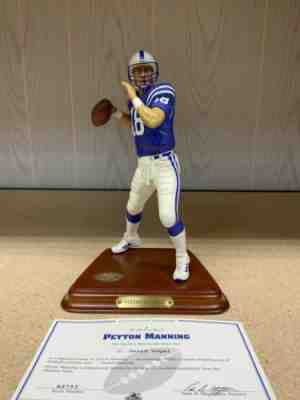 Danbury Mint Peyton Manning Indianapolis All Star Figurine