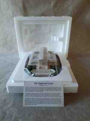Danbury Mint The Supreme Court Justice Washington DC Commemorative Sculpture