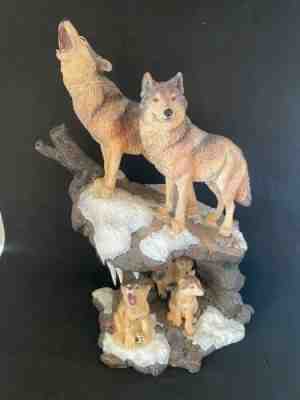 Gorgeous Wilderness Call by Award Winning Sculptor Nick Bibby Danbury Mint