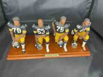 Danbury Mint Pittsburgh Steelers â??Steel Curtainâ? Figures
