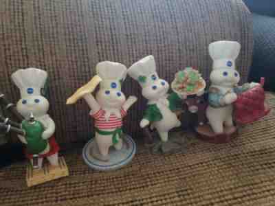 Lot of 4: Pillsbury DOUGHBOY Int'l Series: Scotland, Italy, Ireland & Spain