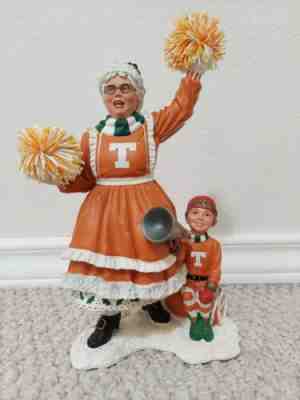 Bevo Hookem MRS. CLAUS Danbury Mint Figurine UT University of Texas Longhorns