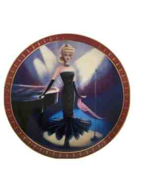 1960 Barbie Solo In The Spotlight, High Fashion Barbie, Danbury Mint Plate