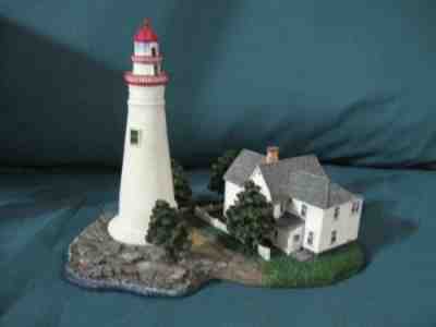 Danbury Mint - America's Treasured Lighthouses : MARBLEHEAD LIGHT