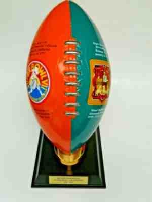 2005 Danbury Mint Miami Dolphins Commemorative NFL Dynasty Trophy Superbowl Ball