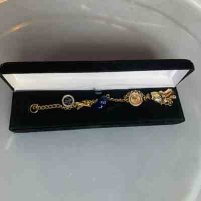NY Yankees Charm Bracelet Danbury Mint