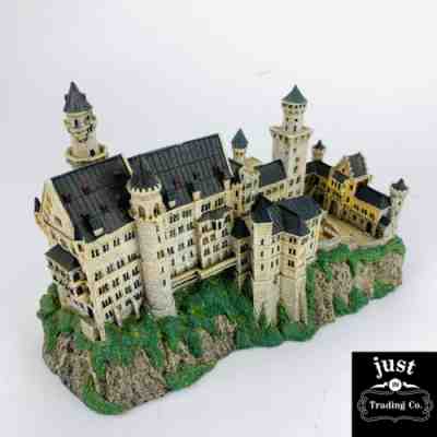 NEUSCHWANSTEIN CASTLE Sculpture By DANBURY MINT 1993 Bavaria, Germany Europe