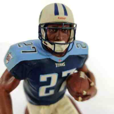 Danbury Mint Figurines NFL Football Eddie George Tennessee Titans