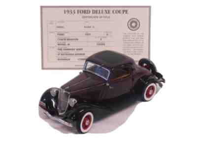 Danbury Mint Very Rare 1933 Ford Deluxe Coupe