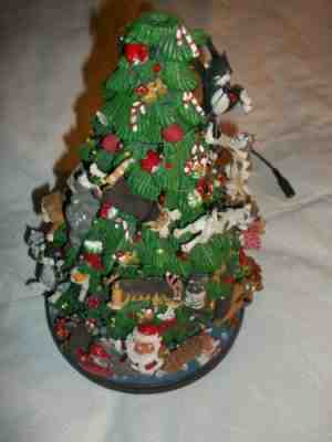 Danbury Mint Comical Cats Christmas Tree  ??Pre Owned ?