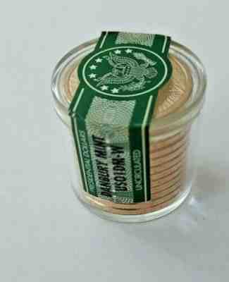 Andrew Jackson Presidential Dollar Coin Roll of 12 Uncirculated Danbury Mint