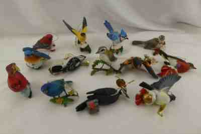 NWTs Danbury Mint The Songbird Christmas Set 13 Ornaments