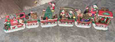 Danbury Mint Yorkie Christmas Express Train Holiday Decoration