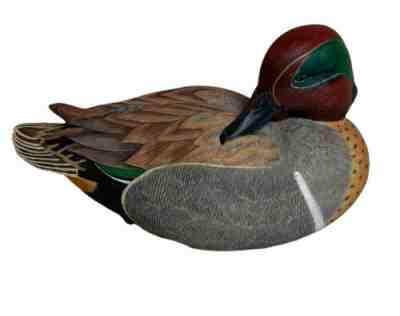 Green Winged Teal Danbury Mint George Kruth North American Duck Decoy Collection