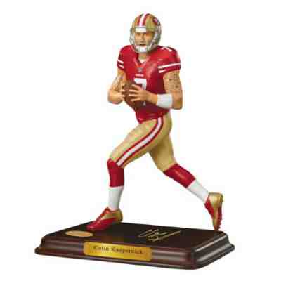 DANBURY MINT COLIN KAEPERNICK NFL SAN FRANCISCO 49ERS FIGURE FIGURINE NIB *RARE*