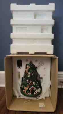 Danbury Mint POODLE Lighted Christmas Tree Retired Dogs RARE