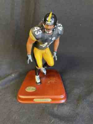 Danbury Mint Pittsburgh Steelers Figurine Troy Polamalu 43 All Star Figurines
