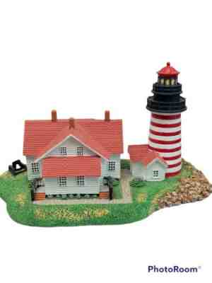 Danbury Mint Historic American Lighthouses WEST QUODDY HEAD LIGHTHOUSE 1992