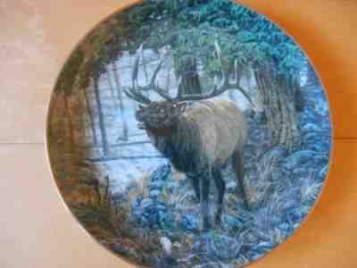 MYSTIC CHALLENGER Plate High Country Pride Bull Elk Bruce Miller Danbury Mint