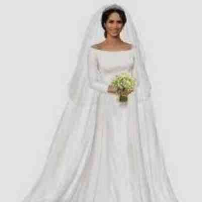 The Princess Meghan Bride Porcelain Doll from The Danbury Mint_ Factory Sealed