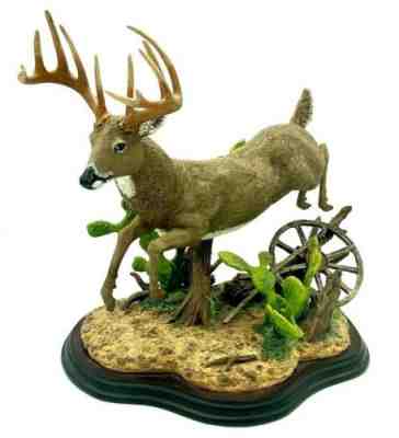 Danbury Mint Deer Desert Trophy Nick Bibby Sculpture Figurine