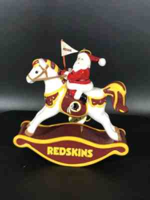 2007 Danbury Mint NFL Washington Redskins Rocking Horse Christmas Ornament