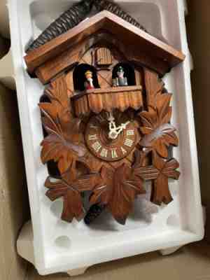 New Danbury Mint Black Forest Cuckoo Clock Made In Germany