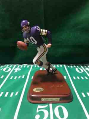 Danbury Mint Fran Tarkenton Minnesota Vikings NFL Figurine