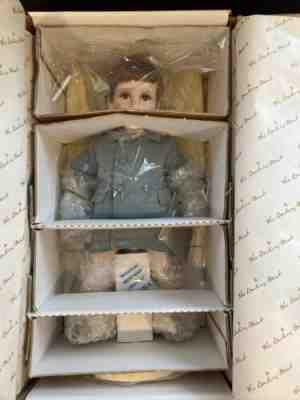 Danbury Mint "A Farewell Salute" The John-John Porcelain Doll Collection New NIB