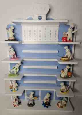 COMPLETE vintage 1997 pillsbury doughboy danbury mint calendar