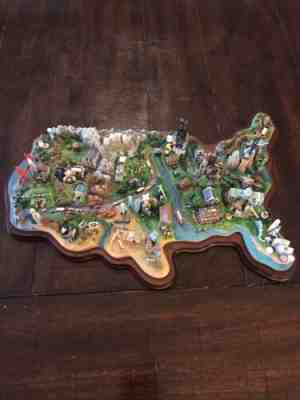 The Danbury Mint From Sea to Shining Sea USA Landmarks 3-D Scene