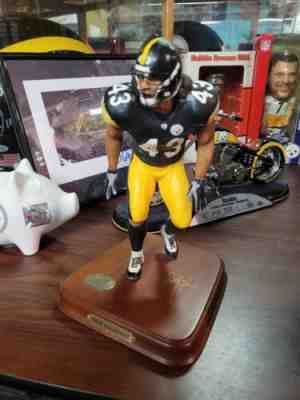 Danbury Mint Pittsburgh Steelers Figurine Troy Polamalu 43 Figure statue