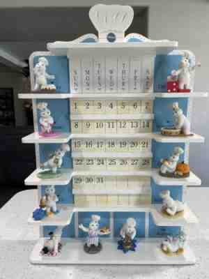 Pillsbury Dough Boy Vintage 1997 Danbury Mint Calendar