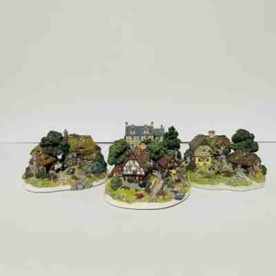 Lot Of 4 The Country Village Collection Jane Hart Danbury Mint Was 1994
