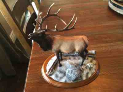 Danbury Mint â??Winter Callâ? Monarchs of the Wilderness ELK Statue byBruce Miller