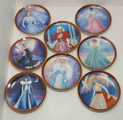 BARBIE DOLL ~DANBURY MINT Plates ~ High Fashion Collection of 8 by Susie Morton