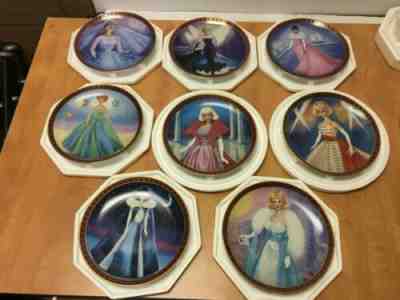 High Fashion BARBIE Limited Edition The Danbury Mint Collector's Plates Set of 8