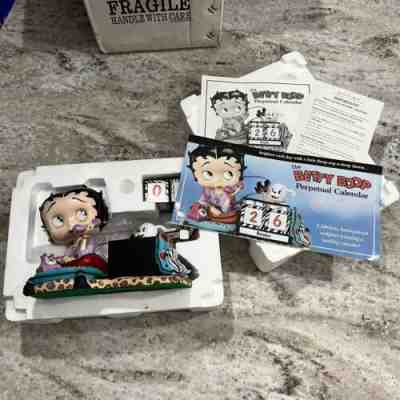 Betty Boop Perpetual Calendar - The Danbury Mint *NEW RARE VINTAGE COLLECTABLE*