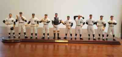 Danbury Mint 1961 New York Yankees Team Figurines- Original Box- COAs- Mint Cond