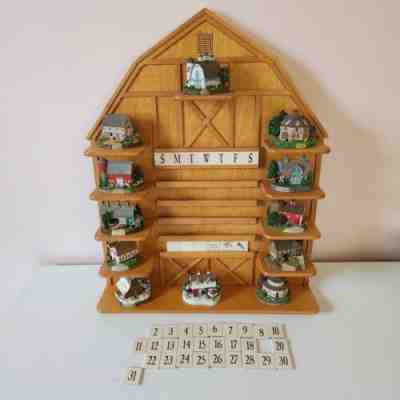 Danbury Mint Perpetual Calendar Barn Barns for all Seasons Farm Country
