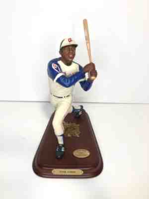 Braves HANK AARON Danbury Mint All Star Figurine *MINT* LTD ED *NO BOX*