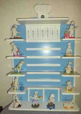 1997 Pillsbury Doughboy Perpetual Calendar Danbury Mint NO DATE TILES