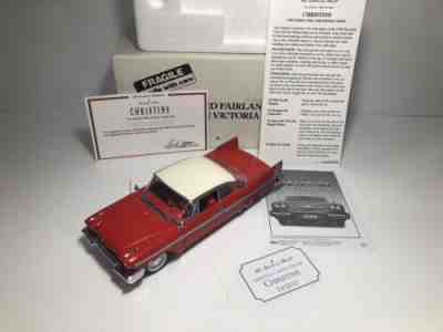 DANBURY MINT 1958 PLYMOUTH FURY HT from "CHRISTINE" RASH FREE PREOWNED READ 1:24