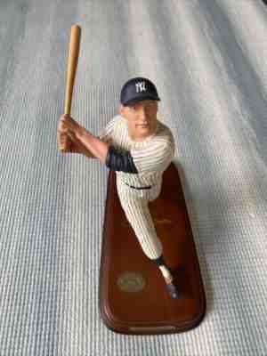 Danbury Mint All Star Figurine Mickey Mantle Yankees Baseball Legends COA Posing