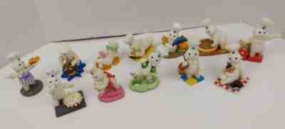 1997 Danbury Mint Pillsbury Doughboy Calendar Months Figurines Lot of 12
